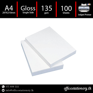 A4 135gsm Gloss Photo Paper