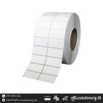 Barcode Label Sticker Roll 50mmx50mm 2up