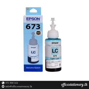 Epson 673 light cyan ink bottle - epson 673 light cyan ink bottle 1