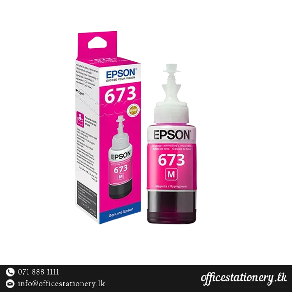 Epson 673 magenta ink