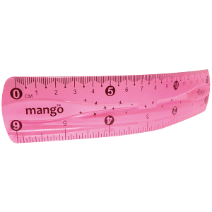 Mango flexi ruler 15cm 6in - mango flexi ruler 15cm 6in