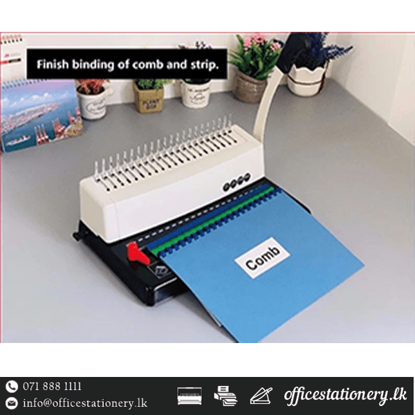 S308 comb binding machine - s308 comb binding machine 12