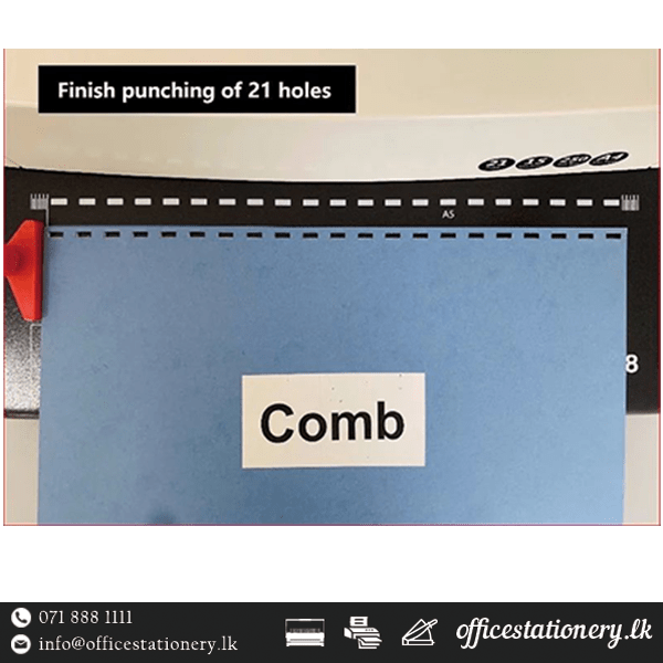 S308 comb binding machine - s308 comb binding machine 7