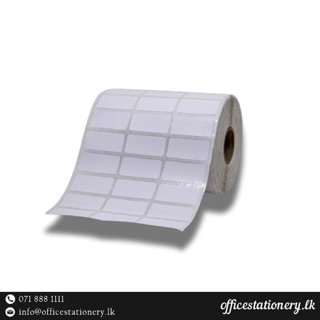 Barcode Label Sticker Roll 30mmx15mm 3up