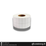 Barcode Label Sticker Roll 38mmx25mm 2up