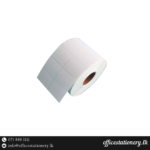 Barcode Label Sticker Roll 50mmx25mm 2up