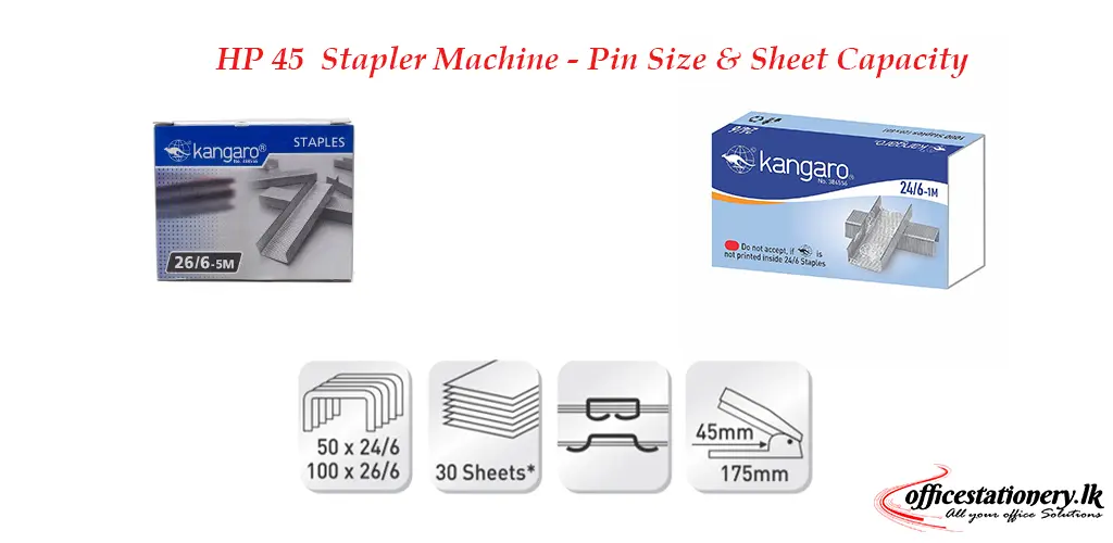 Kangaro Stapler HP 45