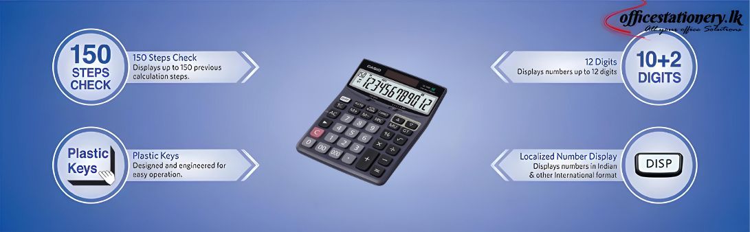 Casio DJ 120D Calculator 12digit