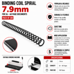 Binding Coil Spiral 7.9mm
