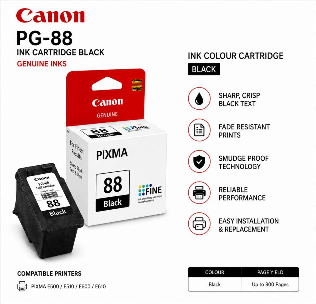 Canon PG-88 Ink Cartridge Black